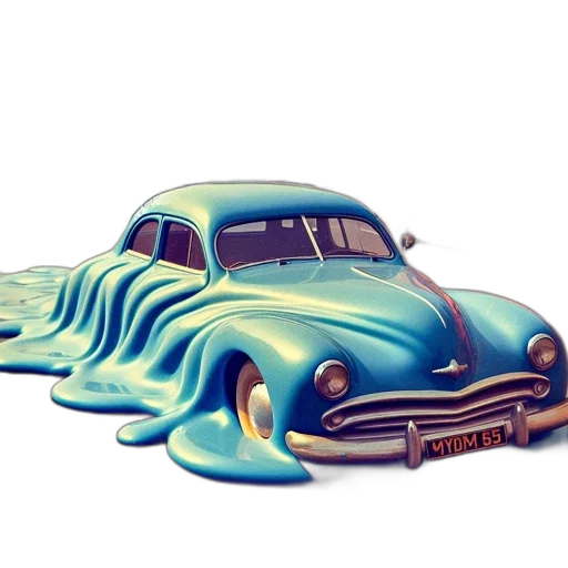 car, food, bottle, photorealistic transparent PNG cut-out