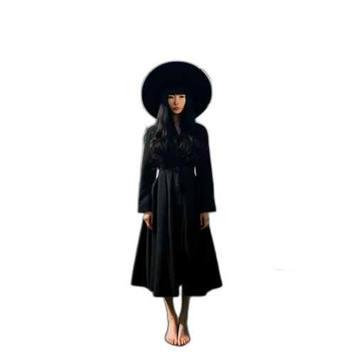 umbrella, hat, dress, jacket transparent PNG cut-out
