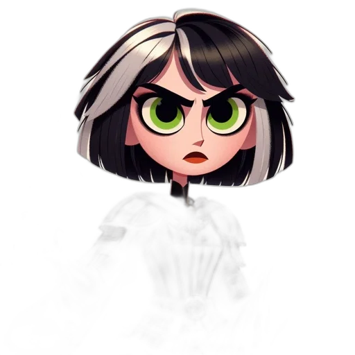 staff, face, creature, jacket transparent PNG cut-out