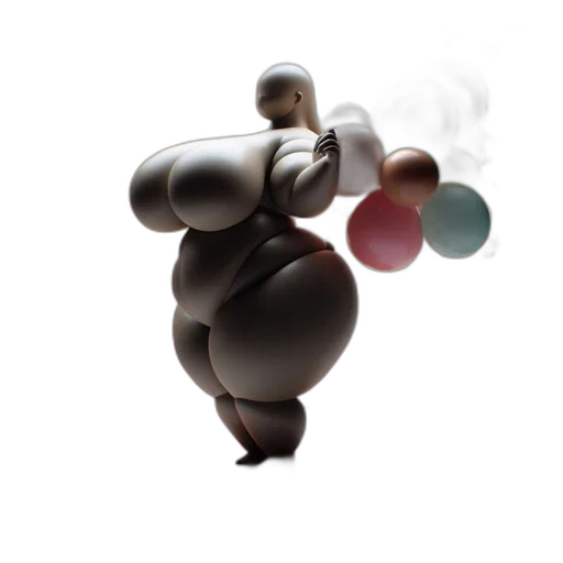 robot, food, staff, creature transparent PNG cut-out