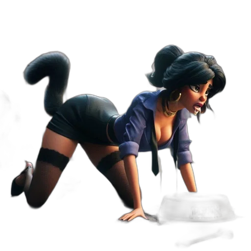 staff, concept art, 3d render, comic book art transparent PNG cut-out