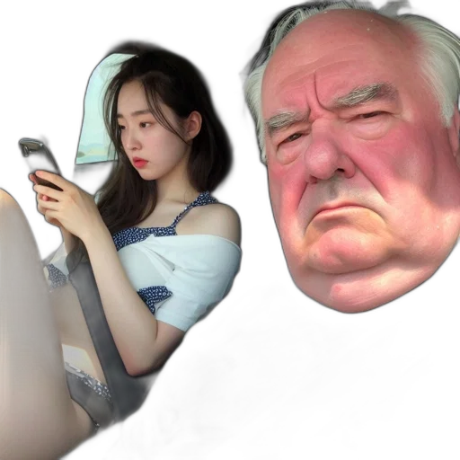 face, car, creature, robot transparent PNG cut-out