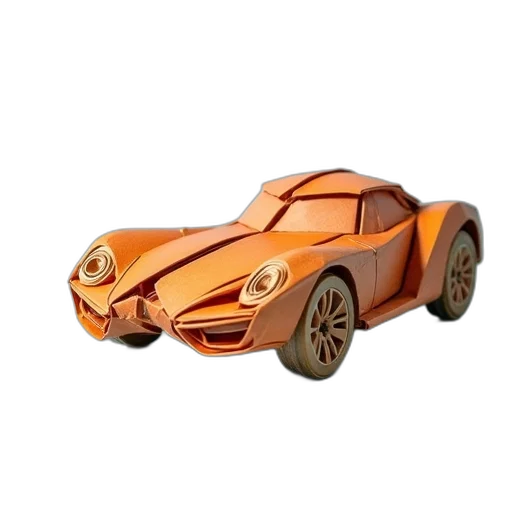 car, 3d render, concept art, photorealistic transparent PNG cut-out