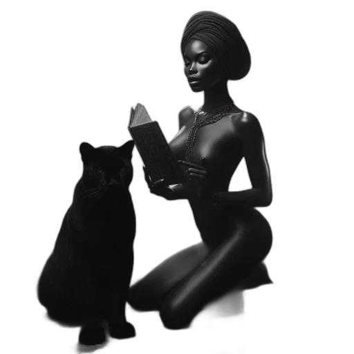animal, dress, jewelry, concept art transparent PNG cut-out