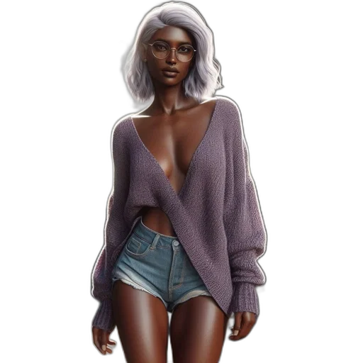 jacket, dress, concept art, fantasy art transparent PNG cut-out