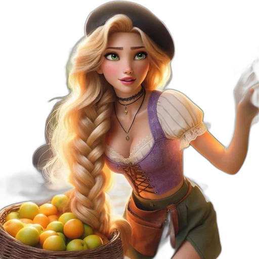 food, fantasy art, concept art, pixel art transparent PNG cut-out