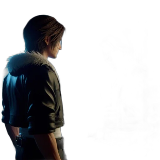 jacket, concept art, 3d render, photorealistic transparent PNG cut-out