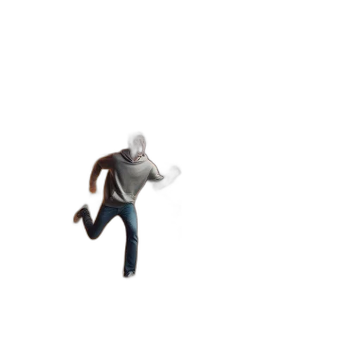 shoes, creature, 3d render, pixel art transparent PNG cut-out