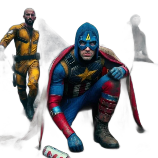 comic book art, concept art, fantasy art, pixel art transparent PNG cut-out