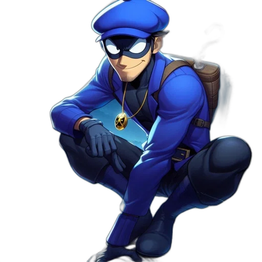 staff, jacket, weapon, face transparent PNG cut-out
