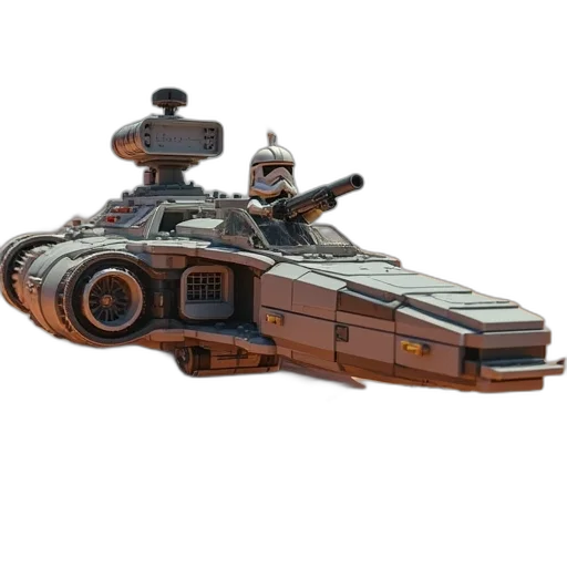 car, weapon, robot, concept art transparent PNG cut-out