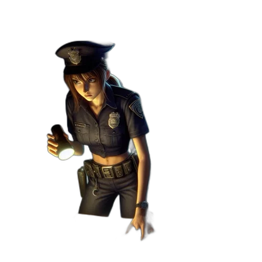 staff, hat, weapon, jacket transparent PNG cut-out