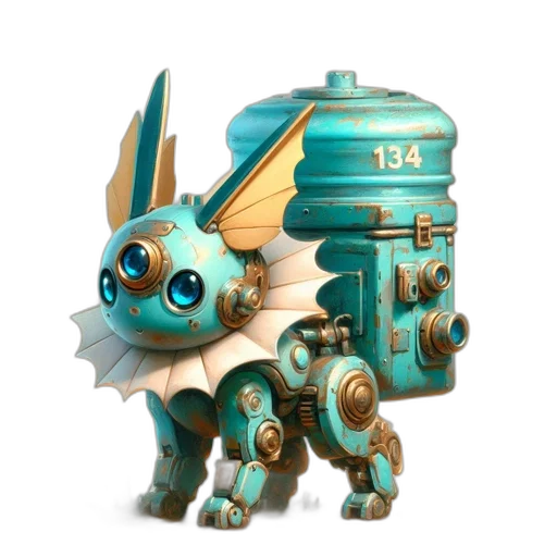 robot, dragon, creature, weapon transparent PNG cut-out