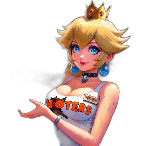 dress, crown, staff, weapon transparent PNG cut-out