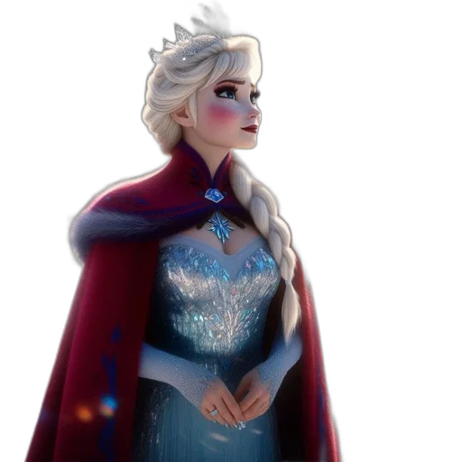 crown, dress, fantasy art, concept art transparent PNG cut-out