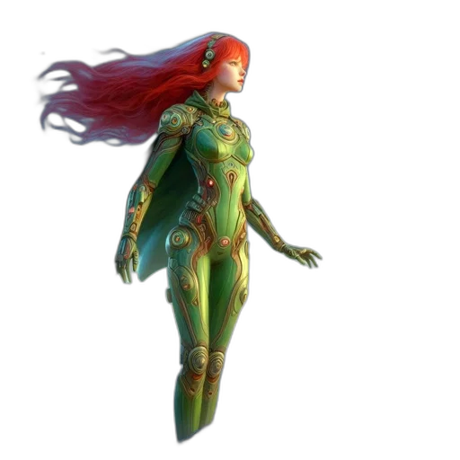 concept art, 3d render, fantasy art, comic book art transparent PNG cut-out