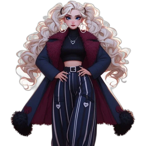 dress, concept art, fantasy art, cartoon transparent PNG cut-out