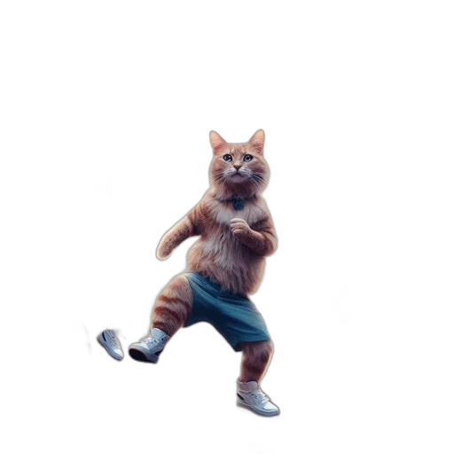 animal, creature, staff, 3d render transparent PNG cut-out