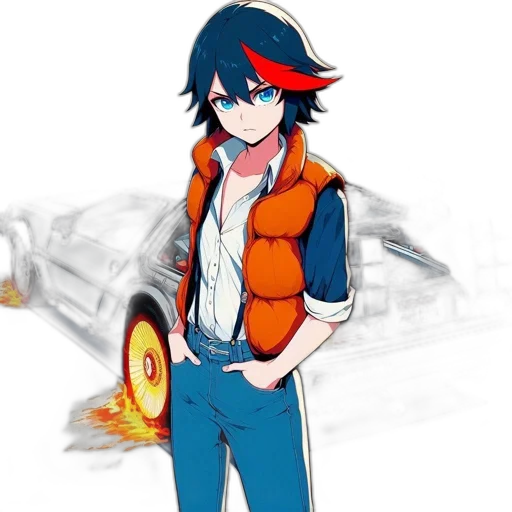 jacket, staff, weapon, concept art transparent PNG cut-out