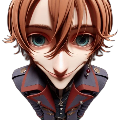 face, mask, robot, jacket transparent PNG cut-out