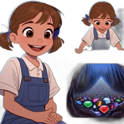 concept art, 3d render, cartoon, pixel art transparent PNG cut-out