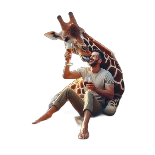 animal, creature, staff, umbrella transparent PNG cut-out