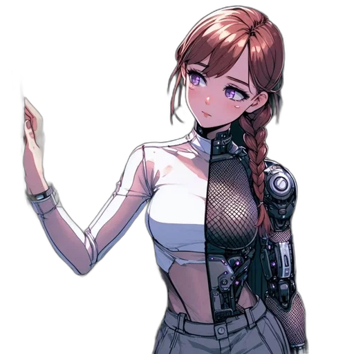 dress, robot, staff, jacket transparent PNG cut-out