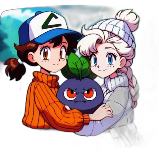 hat, pixel art, anime, concept art transparent PNG cut-out