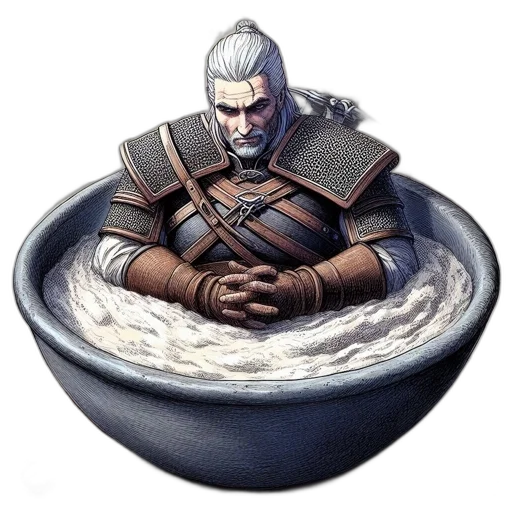 food, dragon, sword, face transparent PNG cut-out