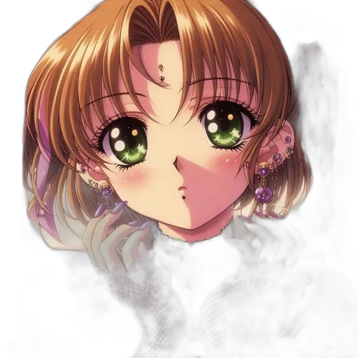 face, staff, mask, jewelry transparent PNG cut-out