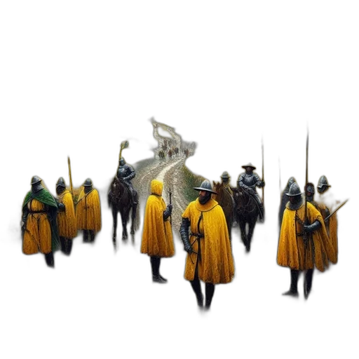 sword, dragon, staff, crown transparent PNG cut-out