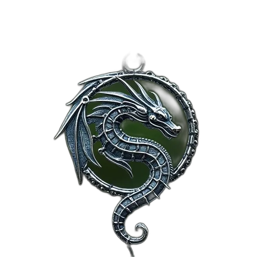 dragon, jewelry, staff, sword transparent PNG cut-out
