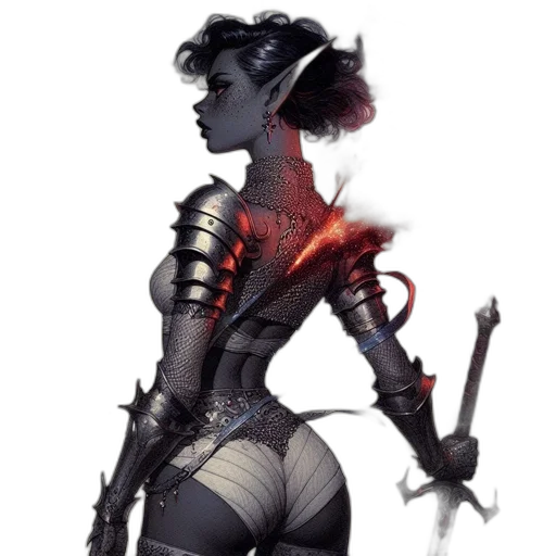 staff, weapon, sword, dress transparent PNG cut-out