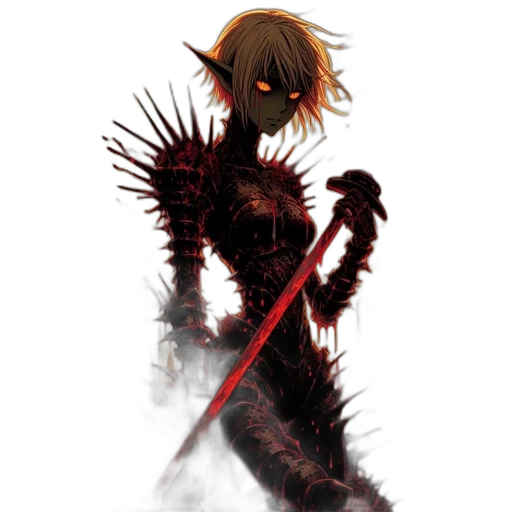 staff, sword, weapon, creature transparent PNG cut-out