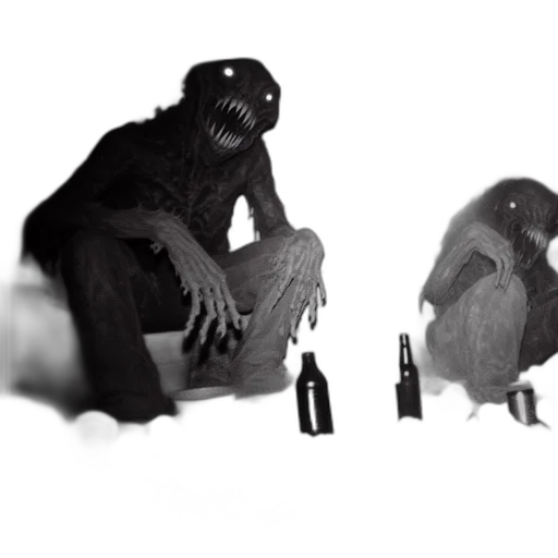creature, robot, mask, concept art transparent PNG cut-out
