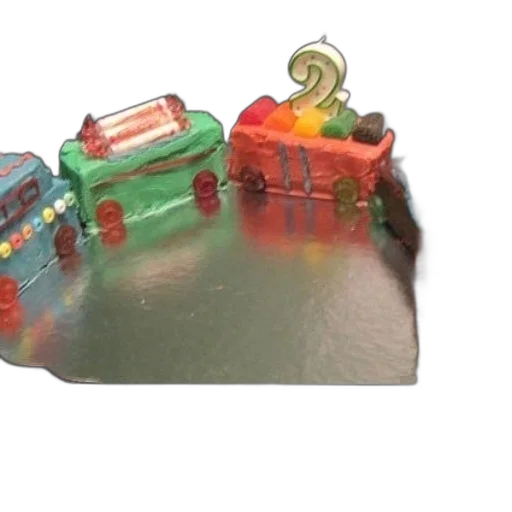 car, food, 3d render, underwater transparent PNG cut-out