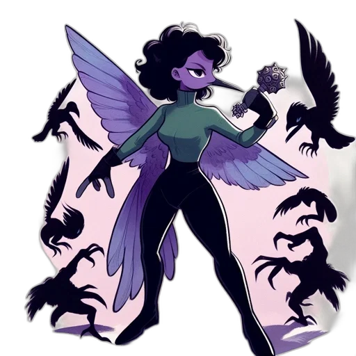 creature, concept art, fantasy art, pixel art transparent PNG cut-out
