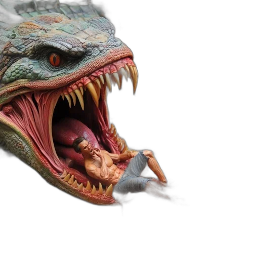 dragon, creature, animal, concept art transparent PNG cut-out