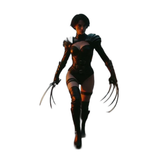 robot, staff, dress, weapon transparent PNG cut-out