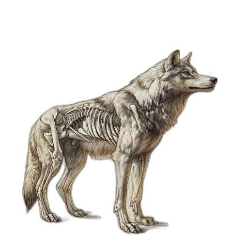 animal, creature, concept art, watercolor transparent PNG cut-out