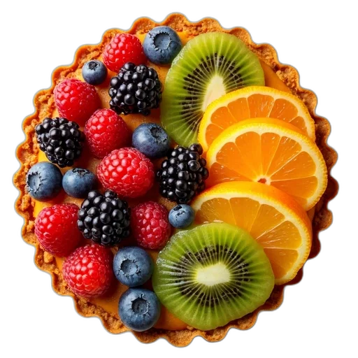food, crown, colorful, fruit transparent PNG cut-out