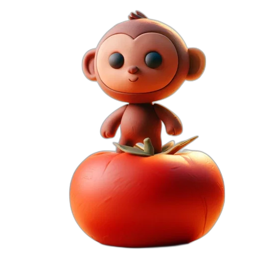 food, animal, 3d render, concept art transparent PNG cut-out