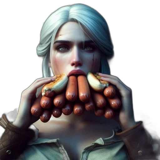 food, face, weapon, staff transparent PNG cut-out