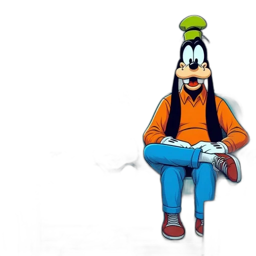 jacket, hat, crown, staff transparent PNG cut-out