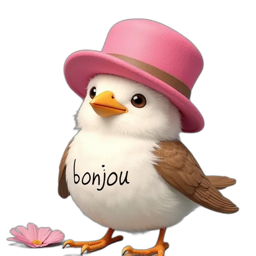 hat, animal, flower, robot transparent PNG cut-out