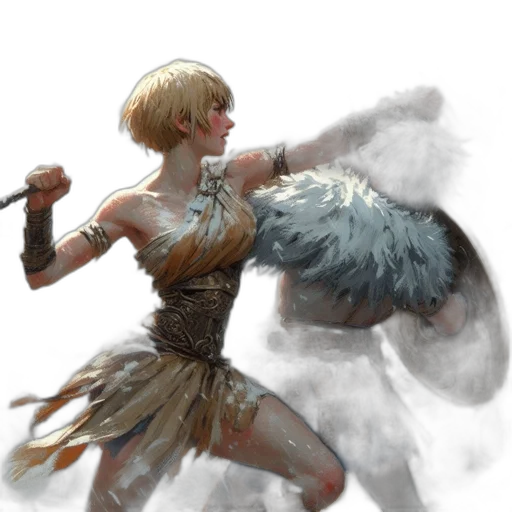 weapon, staff, sword, creature transparent PNG cut-out
