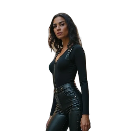 jacket, dress, staff, jewelry transparent PNG cut-out
