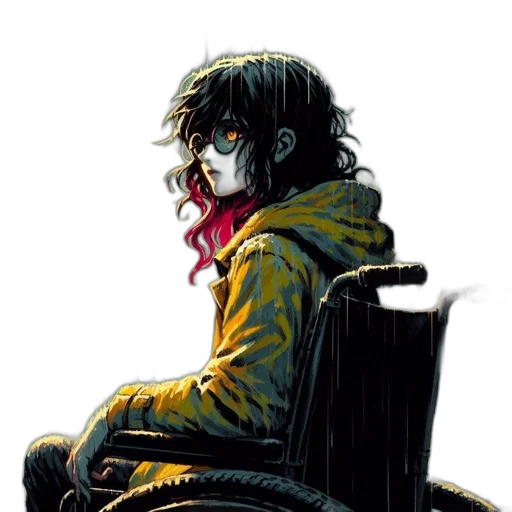 jacket, face, mask, robot transparent PNG cut-out