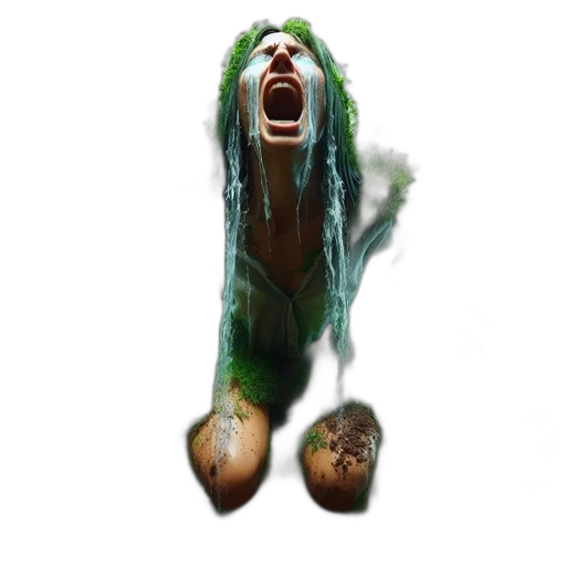 creature, animal, hair, face transparent PNG cut-out