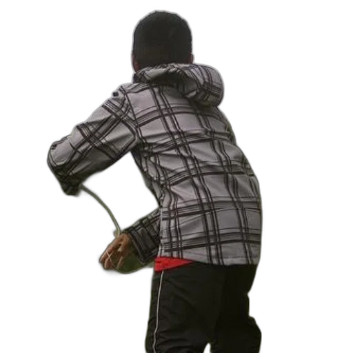 jacket, staff, hat, weapon transparent PNG cut-out